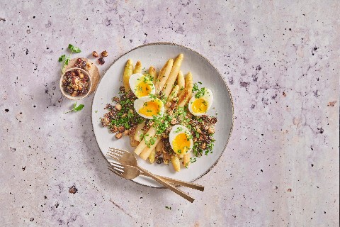 Salade d'asperges aux œufs