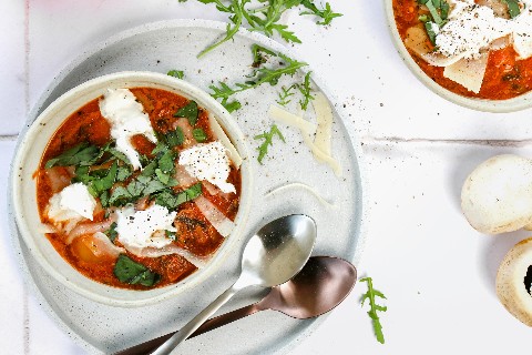Pizza-Suppe