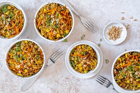 Veganer Fried Rice