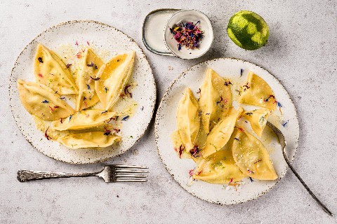 Bärlauch-Ravioli