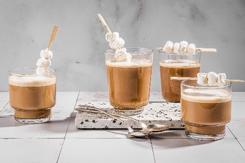 Drink al cocco con cioccolato