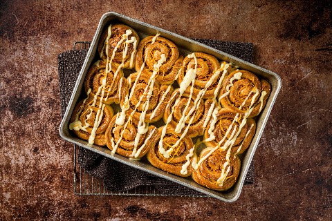 Kürbis-Vanille-Schnecken