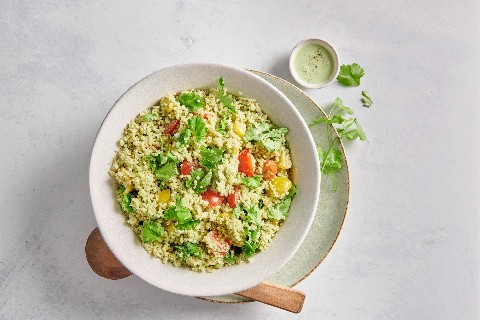 Salade Green Goddess au quinoa