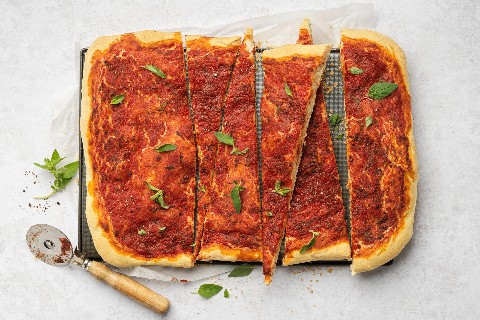 Pizza rossa