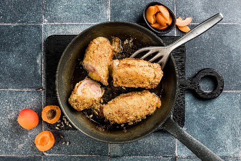 Walliser Cordon bleu-Rollen