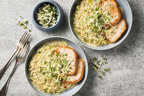 Risotto d'orge des Grisons