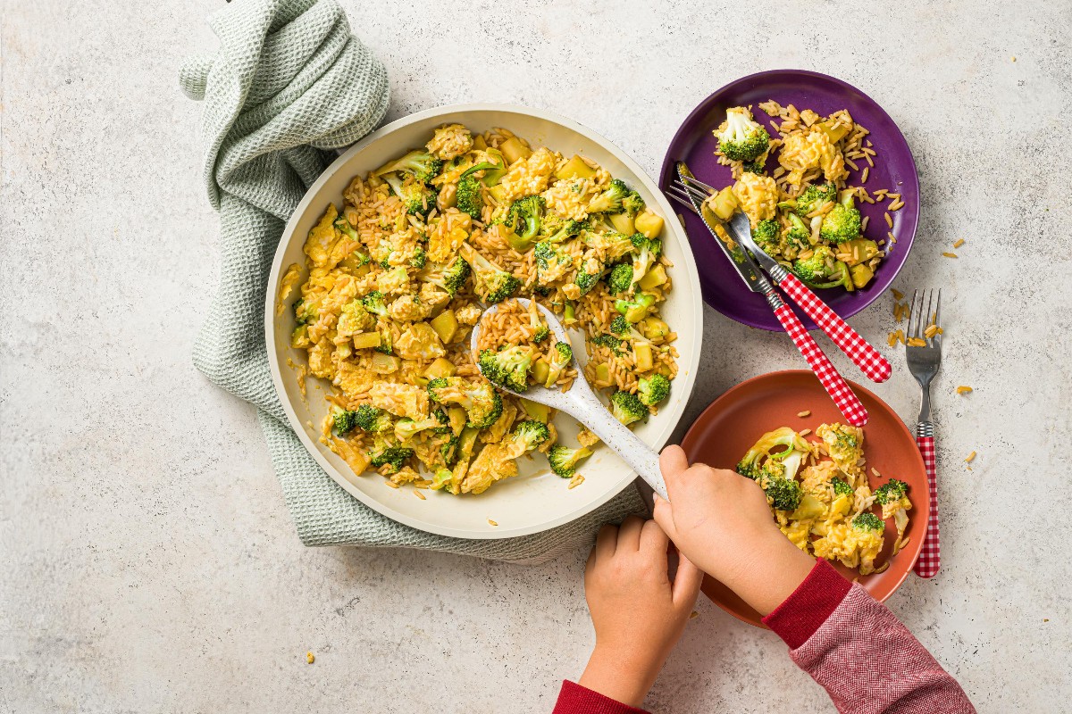 Fried rice with broccoli - Recipes | little FOOBY