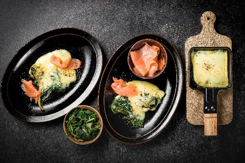 Spinat-Raclette