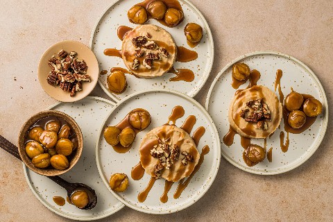 Flans aux marrons