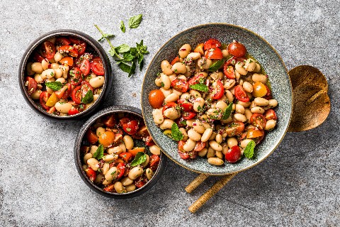 Salade de haricots italienne