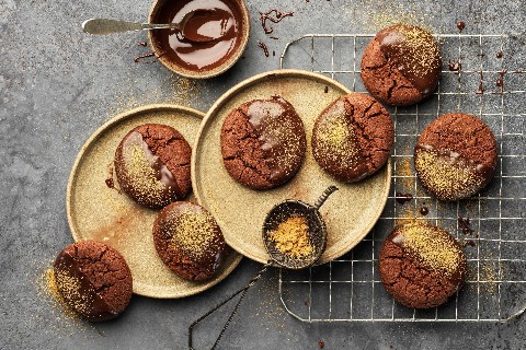 Cookie cioccolato e zenzero