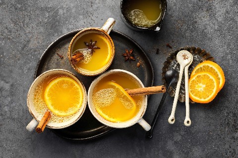 Thé à l'orange et aux épices