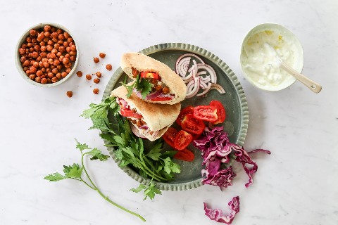 Chickpea gyros