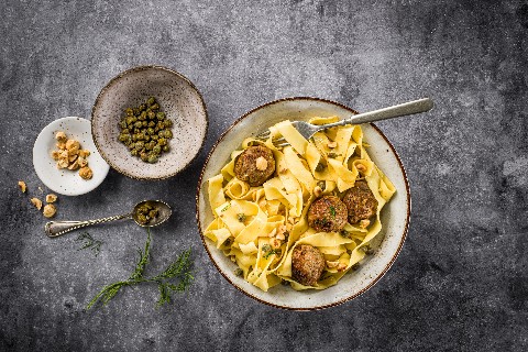 Hackbällchen-Pasta