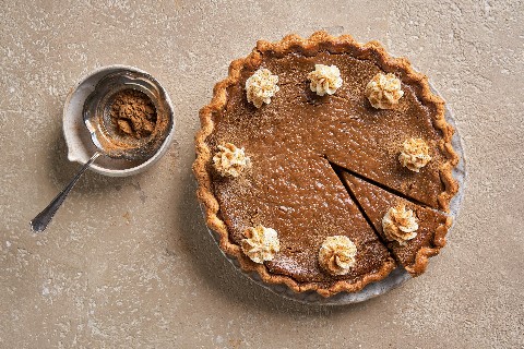 Vegan pumpkin pie