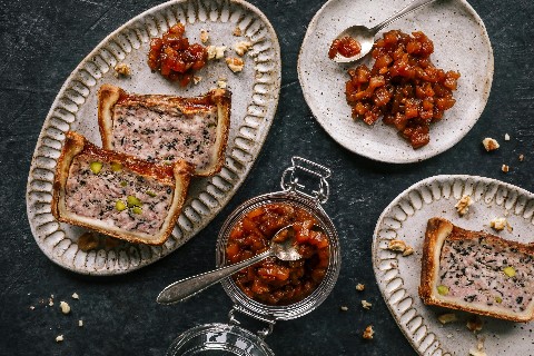Chutney de poires et de noix