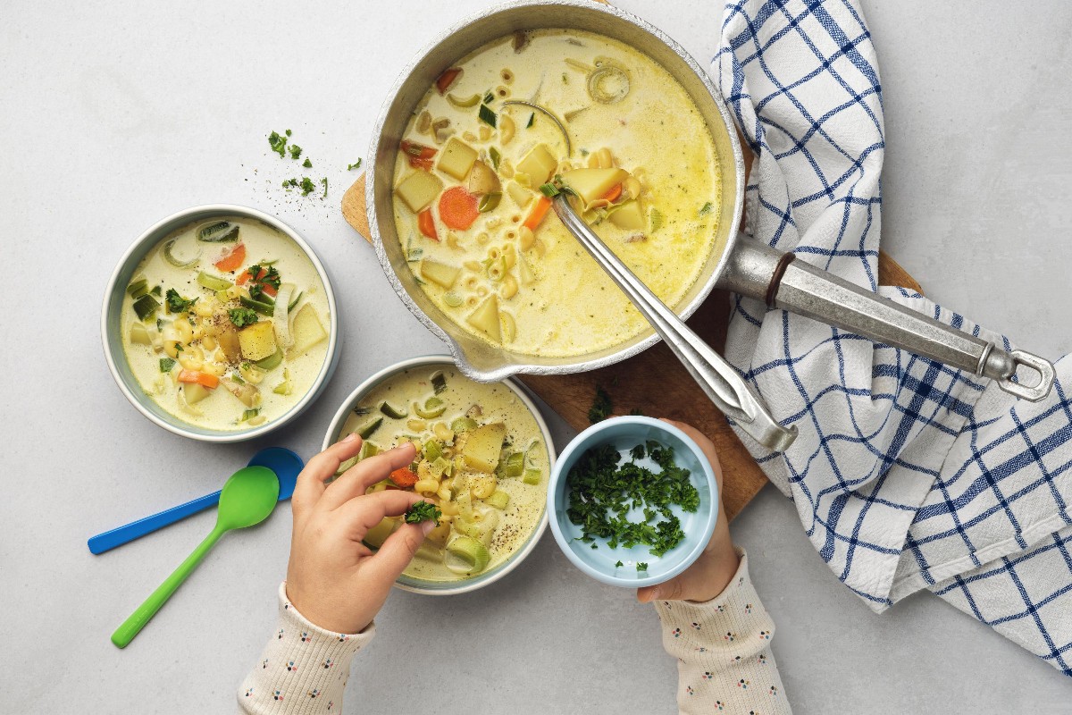 Hüttensuppe (Fribourg vegetable soup) - Recipes | little FOOBY