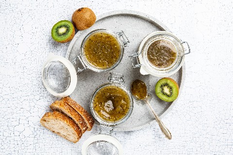 Confiture pomme-kiwi