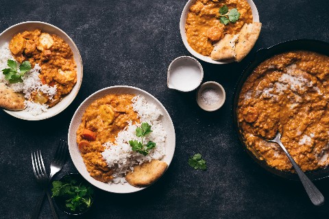 Linsen-Dal mit Wintergemüse