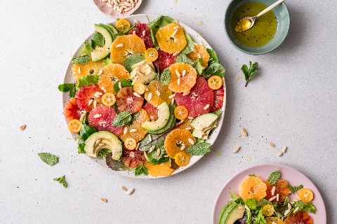 Insalata di agrumi e avocado