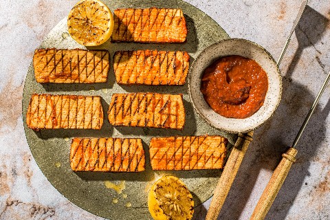 Tofu façon BBQ