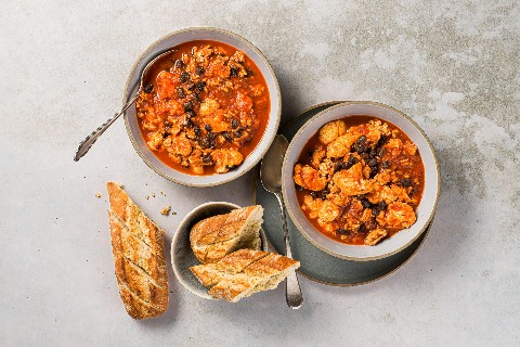 Blumenkohl-Chili con Pollo