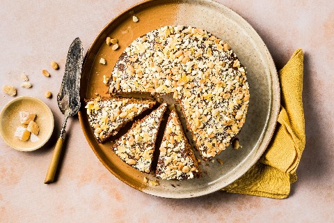 Torta allo zenzero con cioccolato