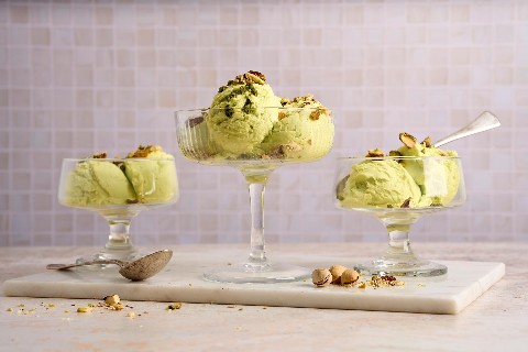 Veganes Pistazienglace
