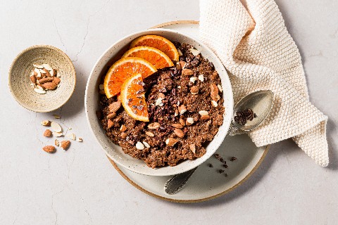 Porridge au quinoa et au cacao