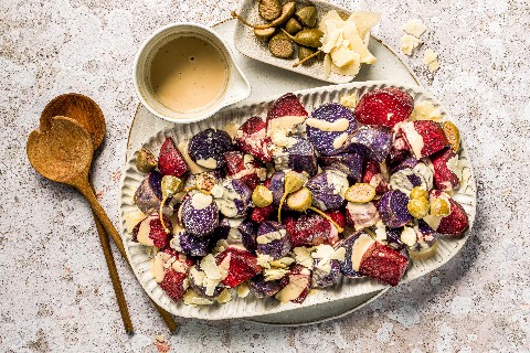 Beetroot & potato salad