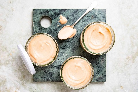 Rhubarb curd