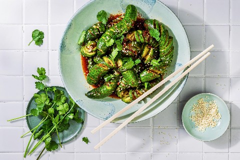 Koreanischer Gurkensalat