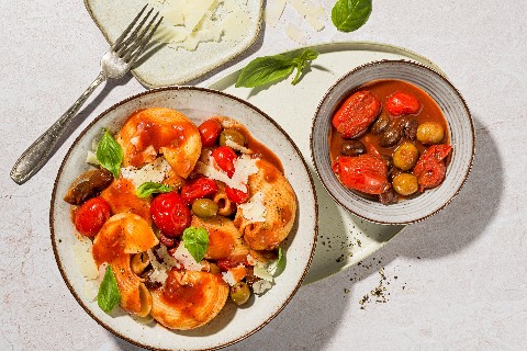 Pâtes à la sauce marinara
