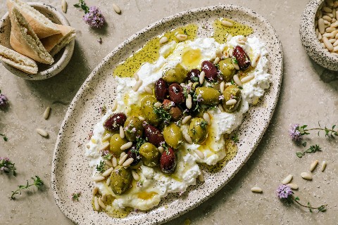 Whipped Feta Board