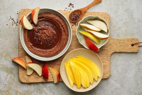 Chocolate hummus