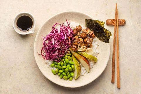 Vegane Poké Bowl