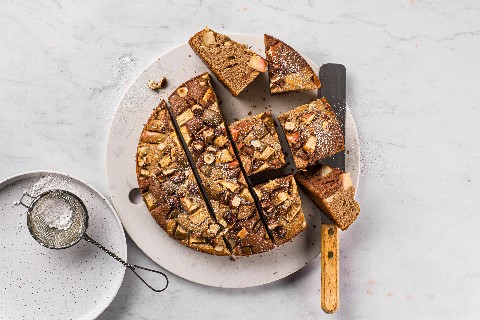 Apfel-Birnen-Marmorkuchen