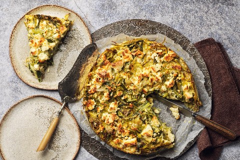Tarte aux smashed potatoes