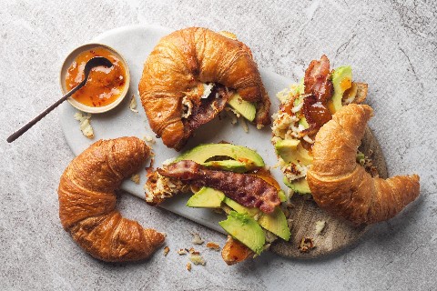 Gipfel con halloumi