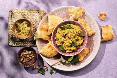 Kashk Bademjan (dip persiano di melanzane)