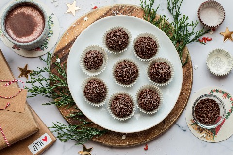 Brigadeiros (Brasilianische-Truffes)