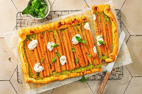 Carrot tart