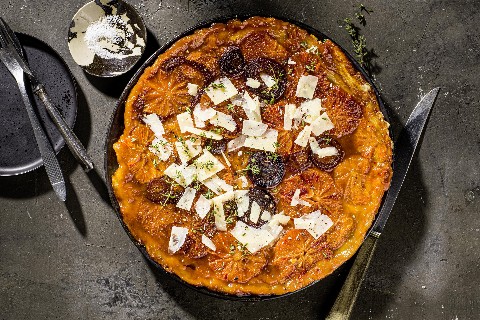 Tarte tatin alle arance sanguigne