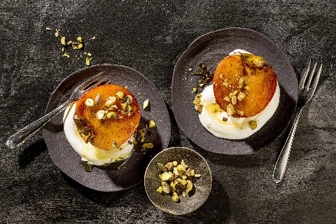 Cachi arrosto con yogurt