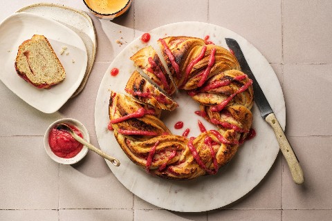 Rhabarber-Babka
