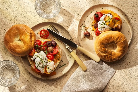 Mediterranean Eggs Benedict