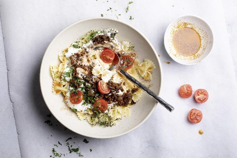 Pasta alla turca (versione vegetariana)