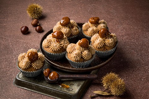 Vermicelles-Cupcakes