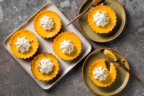 Pumpkin Coffee Pies
