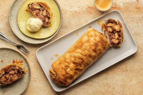 Strudel aux coings